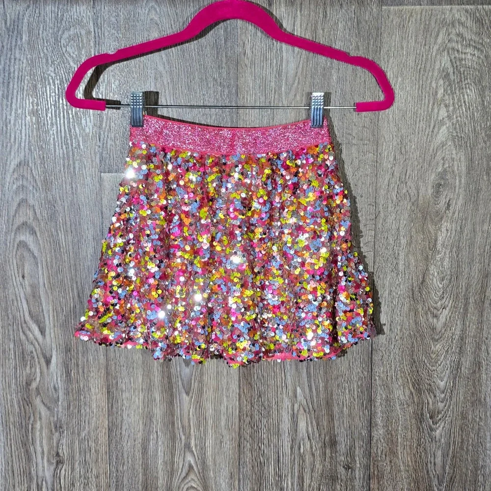 365kids from‎ Garanimals Girls Pink Sequin A-Line Skirt Size 7 Party Sparkle